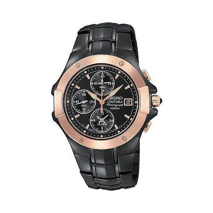 Seiko Men's Coutura Alarm Chronograph Watch SNAC42 ,
