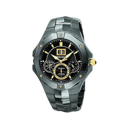 Seiko Men's Coutura Kinetic Perpetual Big Date Watch SNP017 ,