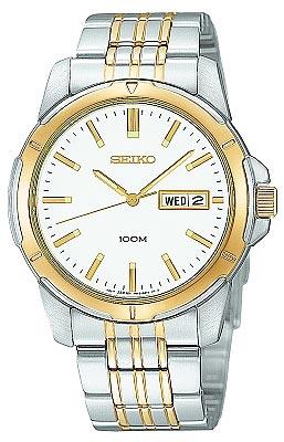 Seiko Men's Day Date Quartz Watch SGG784 ,