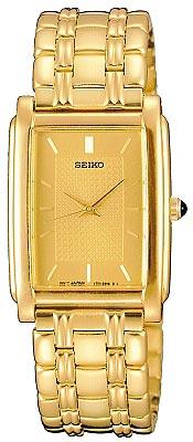 Seiko Men's Gold Plated Quartz Watch SFWL88 ,