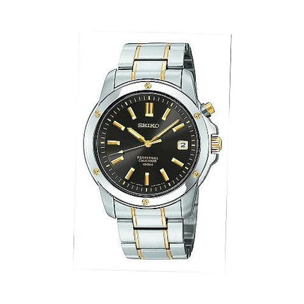 Seiko Men's Perpetual Calendar Watch SNQ046 ,