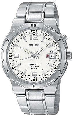 Seiko Men's Perpetual Calendar Watch SNQ075 ,