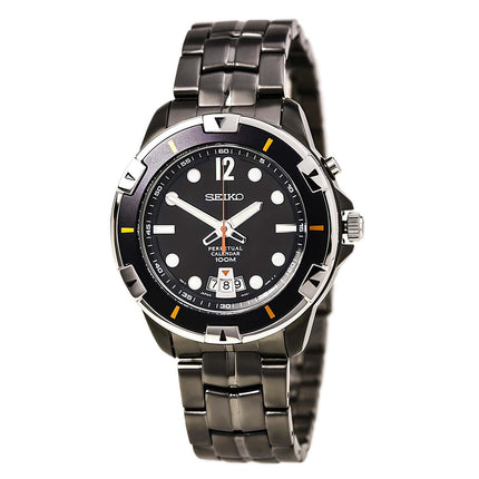 Seiko Men's Perpetual Calendar Watch SNQ095 ,