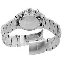 Seiko Men's Quartz Watch - Discover More Chronograph Silver Dial Bracelet | SSB395P1 ,