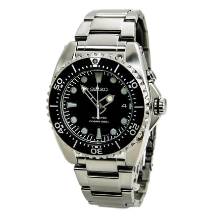 Seiko Men's SS Kinetic Watch SKA371 ,