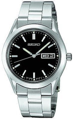 Seiko Men's Stainless Steel Black Dial SGF719