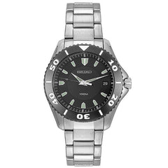 Seiko Men's Stainless Steel Quartz Watch SGEB75