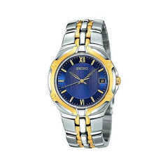 Seiko Men's Two Tone Quartz Bracelet Watch SGE514