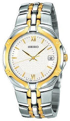 Seiko Men's Two Tone Quartz Bracelet Watch SGEB58