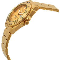 Seiko Men's Watch - 5 Sports Automatic Gold Dial Stainless Steel Bracelet | SNZB26J1 ,