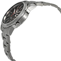 Seiko Men's Watch - Automatic Black Dial Silver Tone Case Bracelet | SNKE53K1 ,