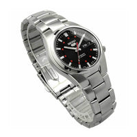 Seiko Men's Watch - Automatic Black Dial Stainless Steel Bracelet | SNK617K1 ,