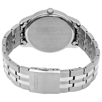 Seiko Men's Watch - Essential Quartz Blue Dial Silver Steel Bracelet Date | SUR399P1 ,
