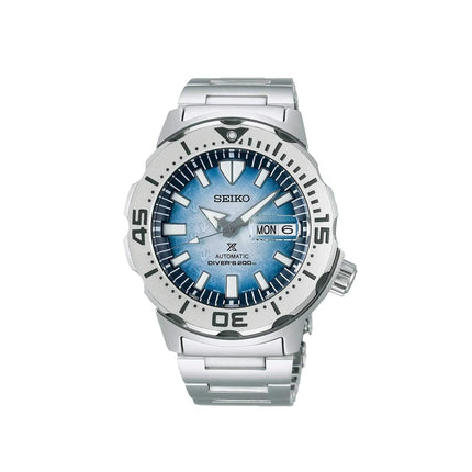 Seiko Men's Watch - Prospex Automatic Blue Dial Stainless Steel Bracelet | SRPG57K1 ,