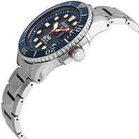 Seiko Men's Watch - Prospex Padi Solar Powered Eco-Drive Blue Dial Bracelet | SNE549P1 ,