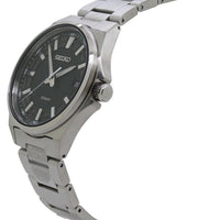 Seiko Men's Watch - Quartz Green Dial Silver Stainless Steel Bracelet | SUR503P1 ,