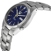 Seiko Men's Watch - Series 5 Automatic Blue Dial Stainless Steel Bracelet | SNK615K1 ,