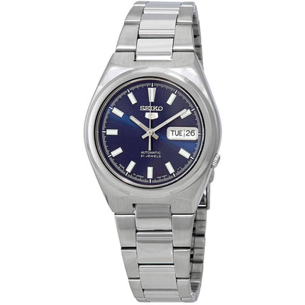 Seiko Men's Watch - Series 5 Automatic Blue Dial Stainless Steel Bracelet | SNKC51J1 ,