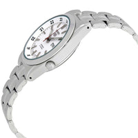 Seiko Men's Watch - Series 5 Date and Day Display Silver Steel Bracelet | SNK559J1 ,