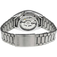 Seiko Men's Watch - Series 5 Power Reserve Blue Dial Silver Tone Bracelet | SNXS77J1 ,