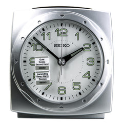Seiko QHE040SLH Black Beside Alarm Clock