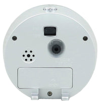 Seiko Quartz Alarm Clock - Sussex Silver Tone | QHE146SLH ,