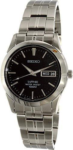 Seiko Quartz Stainless Steel Watch With Day Date - SGG715P1 ,