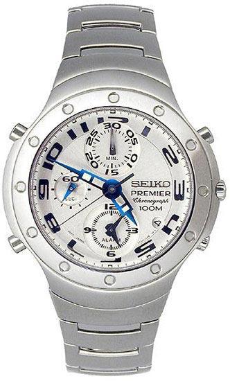 Seiko SDWG45 Men's Premier Chronograph Alarm 100M Watch ,