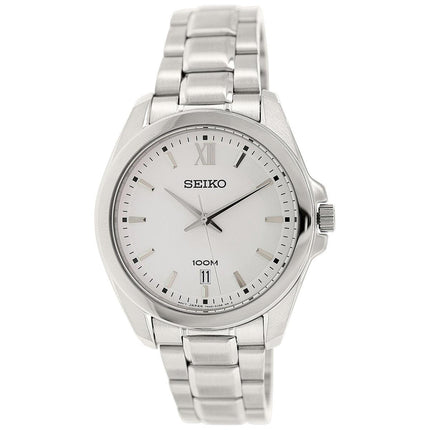 Seiko SGEG59 Men's Silver Tone Dial Stainless Steel Bracelet Watch ,