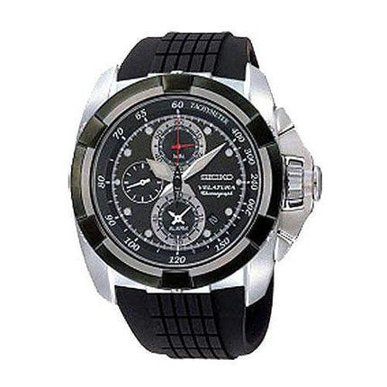 Seiko SNAA93P2 Men's Velatura Alarm Chronograph Watch ,