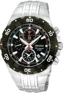 Seiko SNAD35P1 Men's Alarm Chronograph 100M Watch ,