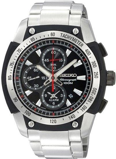 Seiko SNAD47P1 Men's Alarm Chronograph Watch ,