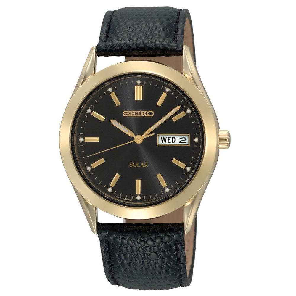 black and gold dress watch Vintage Omega Dress Watch 14k Gold main image 0