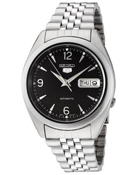 Seiko SNK135K Men's Automatic Stainless Steel Black Dial Watch ,