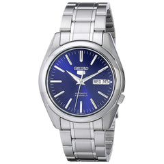 Seiko SNKL43 Men's 5 Automatic Stainless Steel Bracelet Blue Dial Watch
