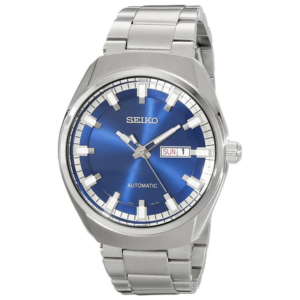 Seiko SNKN41 Men's Recraft Blue Dial Steel Bracelet Automatic Day Date Watch ,