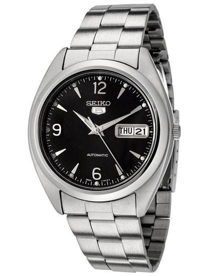 Seiko SNX123K Men's 100M WR Automatic Black Dial Watch ,