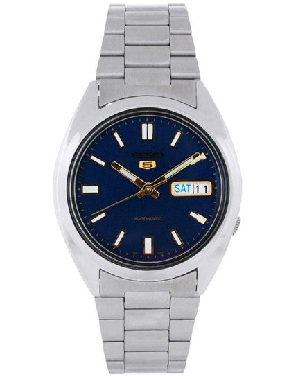 Seiko SNX799 Men's Blue Dial Stainless Steel Automatic Watch ,