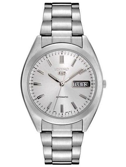 Seiko SNX993K Men's Stainless Steel Silver Dial 30M WR Watch ,