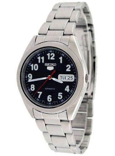 Seiko SNXA07K Men's Automatic Stainless Steel Black Dial Watch ,