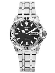 Seiko SNZJ39 Men's Automatic Stainless Steel Black Dial Watch