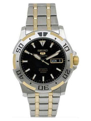 Seiko SNZJ44 Men's Two Tone Gold Plated SS Automatic Watch