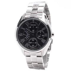 Seiko SRL049P1 Women's Black Dial Stainless Steel Bracelet Watch