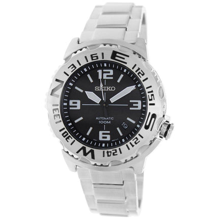 Seiko SRP441 Men's Black Dial Stainless Steel Bracelet Automatic Watch ,