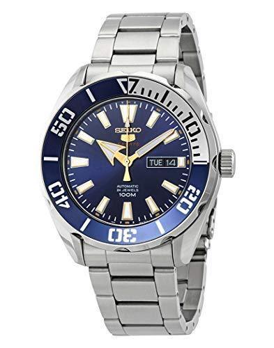 Seiko SRPC51K1 Men's 5 Sports Blue Dial Automatic Watch ,