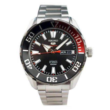 Seiko SRPC57K1 Men's 5 Sports Automatic Black Dial Watch ,
