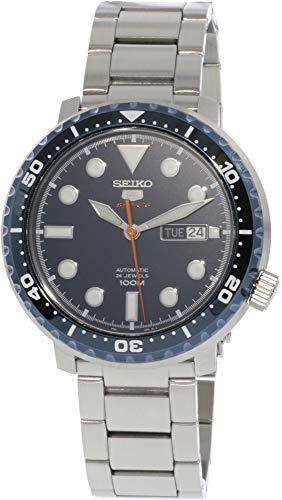 Seiko SRPC63K1 Men's 5 Sports Black Bezel Automatic Watch ,
