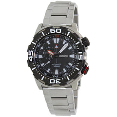 Seiko SSA049 Men's Superior Black Dial Stainless Steel Automatic Watch