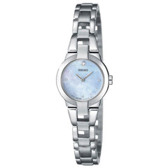 Seiko SUJA75 Women's Blue Mother of Pearl Dial Stainless Steel Bracelet Watch