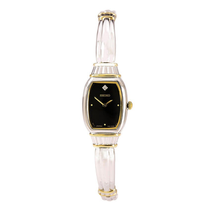 Seiko SUJF24 Women's Diamond Two Tone Watch ,